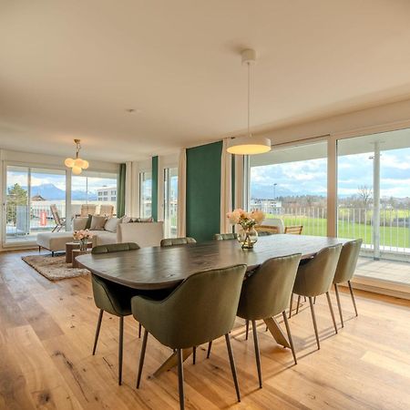 Visionary Hospitality Rothenburg, Lucerne - Premium Apartments With Free Parking, Washer, Kitchen, Terrace, 15' City Luaran gambar