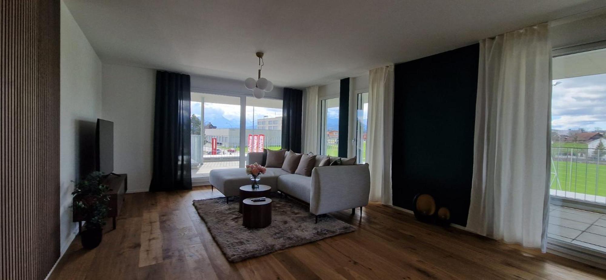 Visionary Hospitality Rothenburg, Lucerne - Premium Apartments With Free Parking, Washer, Kitchen, Terrace, 15' City Luaran gambar