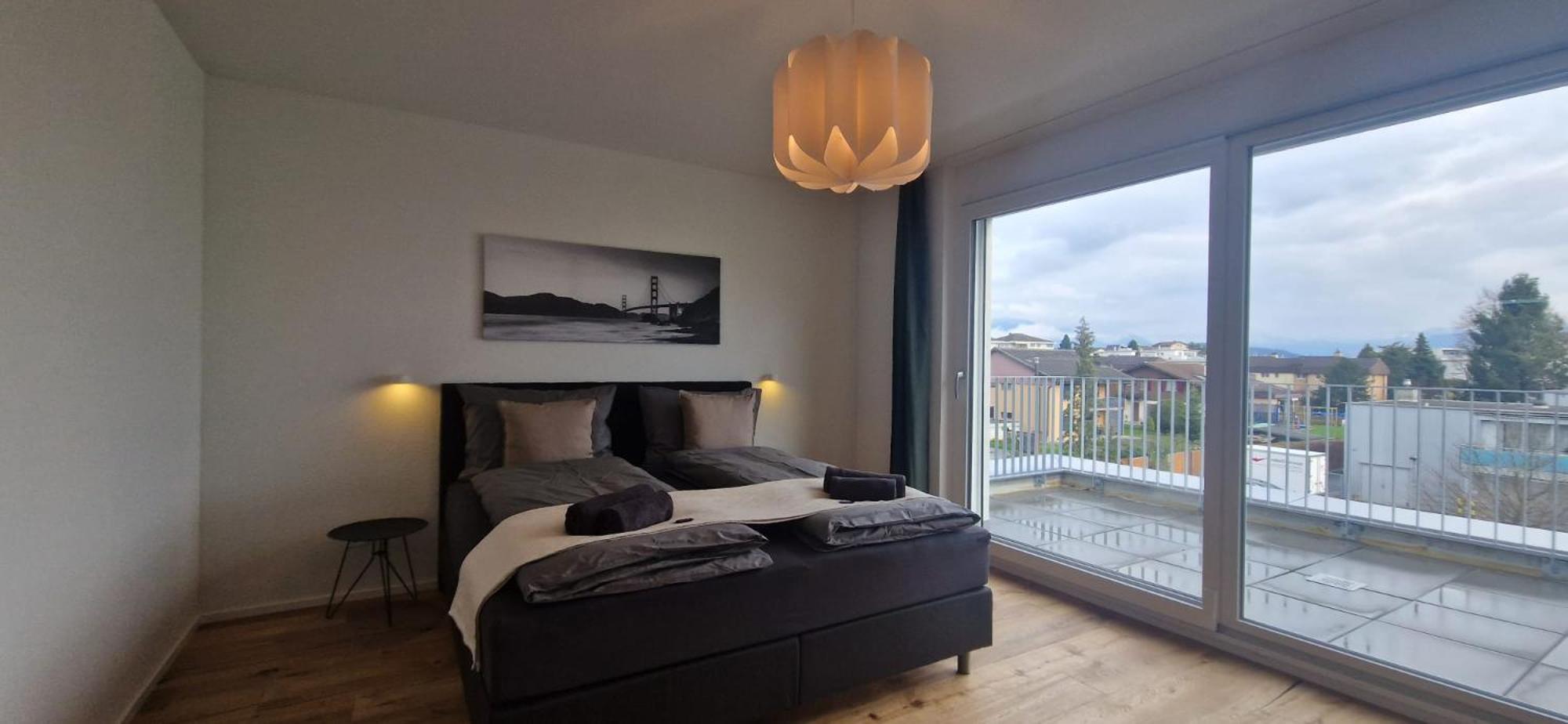 Visionary Hospitality Rothenburg, Lucerne - Premium Apartments With Free Parking, Washer, Kitchen, Terrace, 15' City Luaran gambar