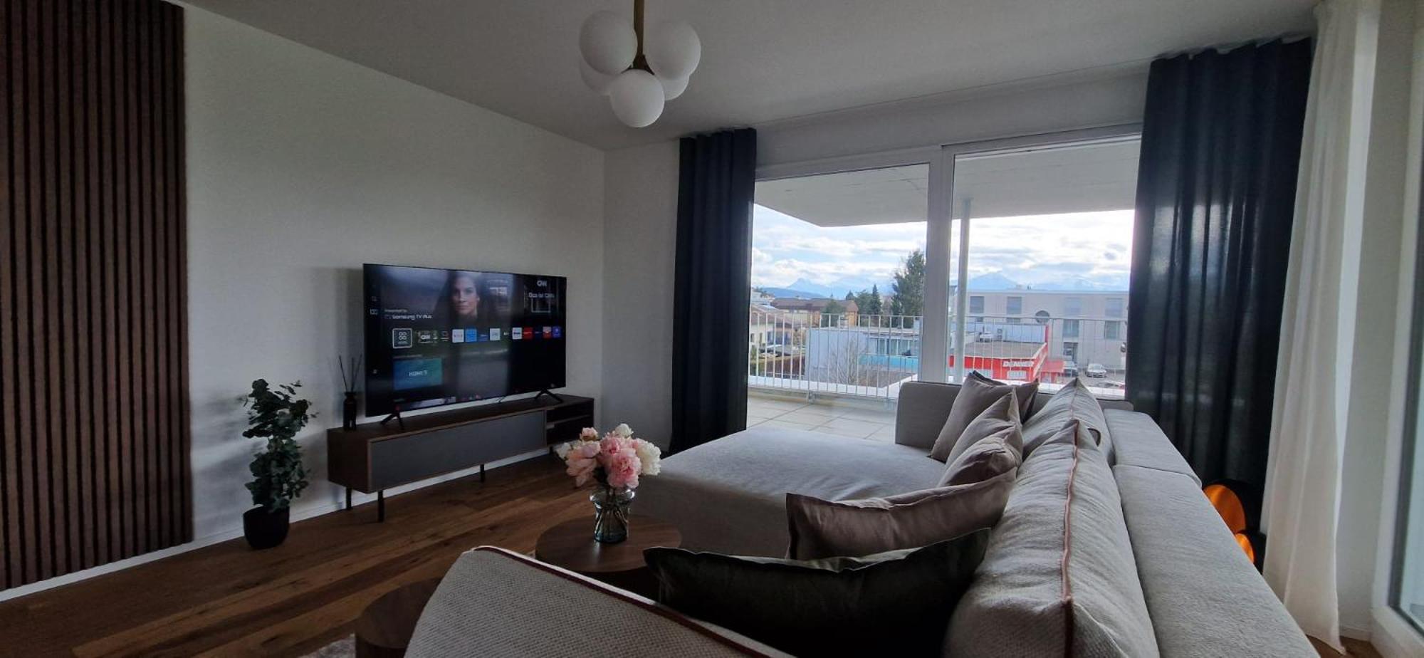 Visionary Hospitality Rothenburg, Lucerne - Premium Apartments With Free Parking, Washer, Kitchen, Terrace, 15' City Luaran gambar