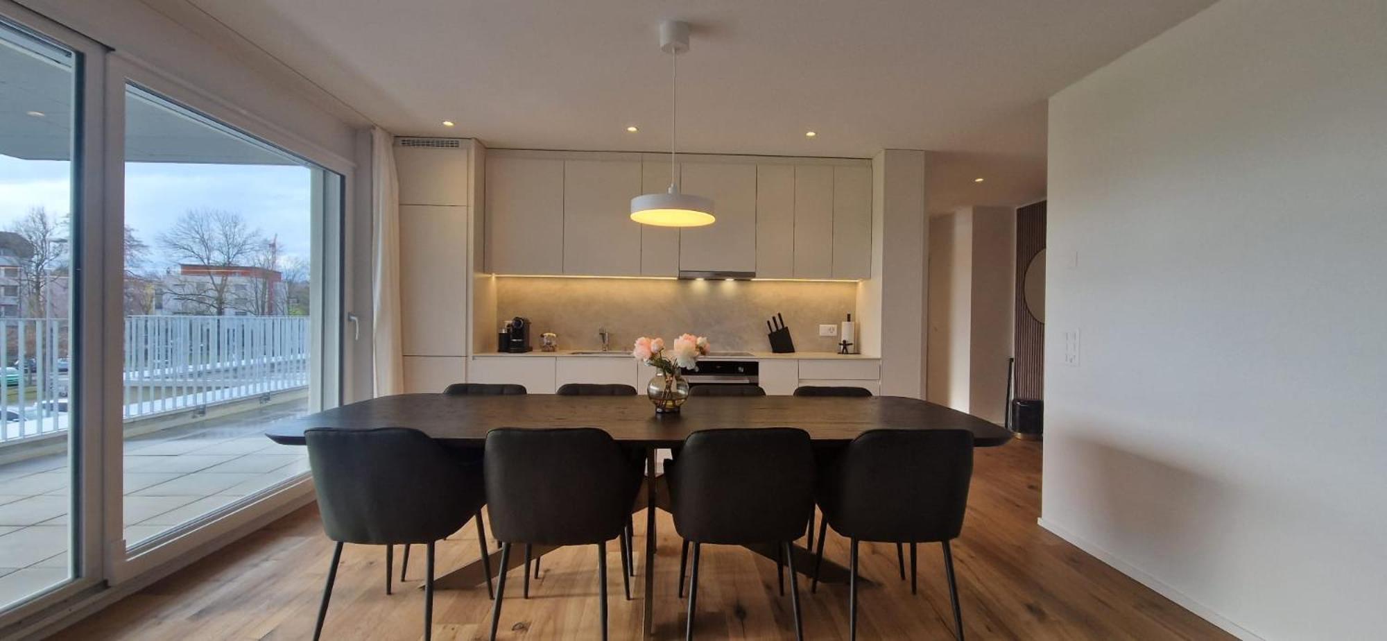 Visionary Hospitality Rothenburg, Lucerne - Premium Apartments With Free Parking, Washer, Kitchen, Terrace, 15' City Luaran gambar